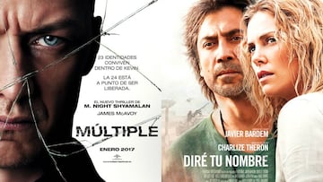 Split y Dir&eacute; tu nombre, estrenos de cine este viernes 27 de enero