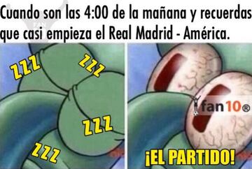 Los memes de la derrota del América ante el Real Madrid