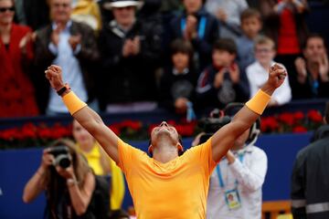 Rafa Nadal, campeón del Conde de Godó.