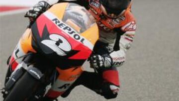 Dani Pedrosa en el Gran Premio de China