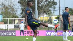 Vinicius, con la Sub-20.