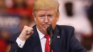 Donald Trump en BB&T Center; Sunrise, Florida. Noviembre 26, 2019.