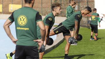 Entrenamiento de Las Palmas.