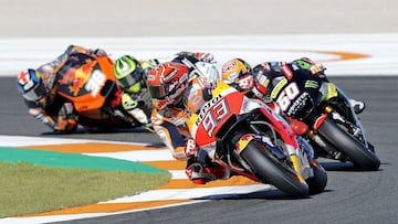 Resumen GP de Valencia: victoria de Pedrosa y título de Márquez