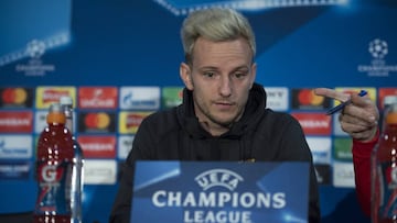 Rakitic: "Nunca he visto a Messi tanto tiempo en el gimnasio"