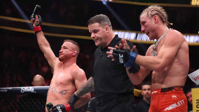 Gaethje arrolla a Pimblett y espera a Topuria: “Volveré más fuerte...”