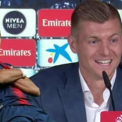 Kroos responde sobre Mbappé en perfecto castellano y hace reír a todos los presentes