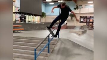 El vídeo viral de Tony Hawk entrenándose para los JJOO de Tokio 2020... ¡con 50 años!