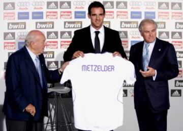 Christoph Metzelder fichó por el Real Madrid en 2007 y estuvo hasta 2010.