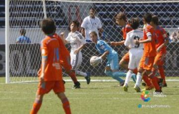 Partido de cuartos de final entre el Real Madrid y el Valencia. 