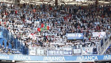 La afici&oacute;n celeste celebr&oacute; el a&ntilde;o pasado el triunfo en Riazor.