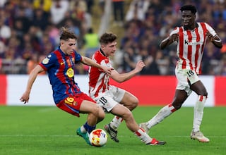 Barcelona - Athletic hoy, en directo: semifinal de la Supercopa de España en Arabia, en vivo
