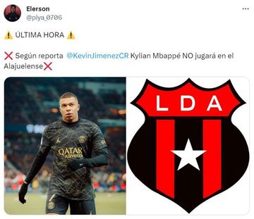 El cachondeo en Twitter con “Kylian Mbappé NO JUGARÁ”