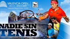 Cartel promocional del Valencia Open 2015