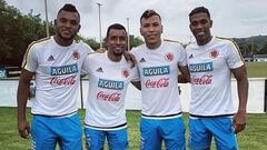 Con cinco jugadores, Colombia inicia trabajos pensando en Chile