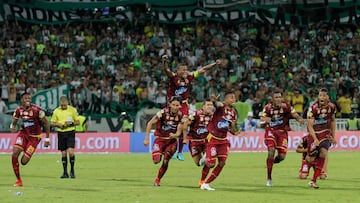 Deportes Tolima y los jugadores que repiten final de Liga BetPlay