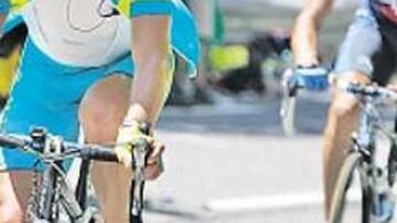 <b>EN EL AIRE. </b>Vinokourov aún no sabe si disputará el Tour.