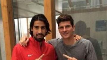 Sami Khedira ya ha empezado con su recuperación en Múnich