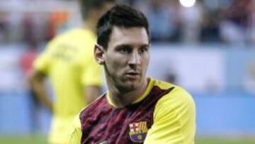 Messi, descartado para el encuentro ante el Málaga