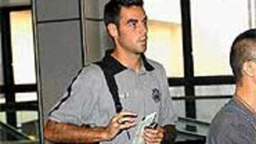 <B>A LA ESPERA</B>. Álvaro Novo espera el pasaporte definitivo para aterrizar en el Vicente Calderón.