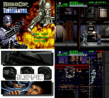 RoboCop vs. The Terminator: el juego que enfrentó a dos grandes iconos del cine de acción de los 80 y los 90