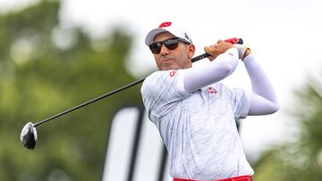 El español Sergio García en el primer día del LIV Golf Miami.