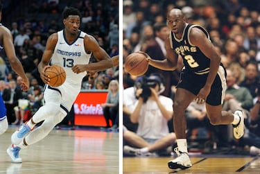 En Georgetown se fraguó una unión matrimonial con baloncesto como nexo. Terri Jackson llegó a ser directora de operaciones de la Asociación de Jugadoras de la WNBA y Jaren Jackson fue campeón después de una larga carrera en la NBA. En San Antonio el padre del que luego sería su hijo homónimo ganó el único Anillo de su carrera cuando en 1999. El júnior, nacido unos meses después de ese enorme éxito, llegó a la NBA en 2018 y fue drafteado por Memphis Grizzlies en el puesto 4, justo entre Luka Doncic y Trae Young, de lo mejor de aquella camada.