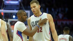 Chris Paul y Blake Griffin.