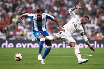 Sergio Ramos y Borja Iglesias.