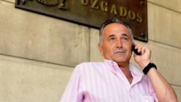 <b>ADMINISTRADOR. </b>Gordillo, ayer en los juzgados.