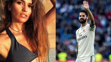 Isco recibe el apoyo de su novia Sara S¨¢lamo: "Golazo, mi vida"