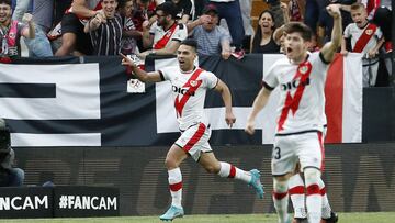 01/05/22 PARTIDO PRIMERA DIVISION  RAYO VALLECANO - REAL SOCIEDAD  PRIMER GOL EMPATE FALCAO 1-1 ALEGRIA