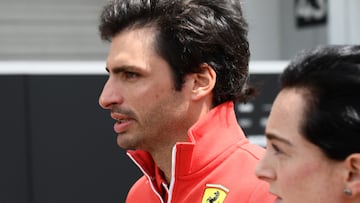 Carlos Sainz (Ferrari). Suzuka, Jap¨®n. F1 2024.