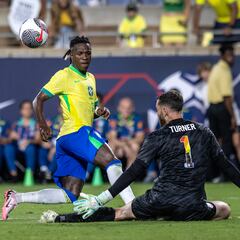 Matt Turner, el hombre que frenó a la Brasil de Vinicius