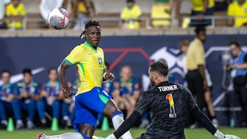 Matt Turner, el hombre que fren¨® a la Brasil de Vinicius