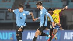 En imágenes: Uruguay revive ante Colombia en Montevideo