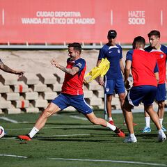 Simeone incorpora a Salim sin el regreso de ningún lesionado