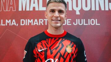 Gio González, lateral derecho uruguayo del RCD Mallorca