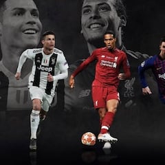 Messi, Cristiano y Van Dijk optan al 'Jugador del Año' de UEFA