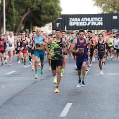 Mechaal y Marta Pérez vuelan en Madrid