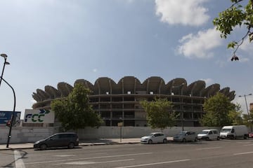 Futuro Estadio del Valencia.
