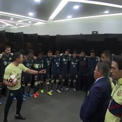 Así fue la charla para motivar a la remontada del América