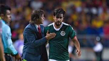 Matías Almeyda y Rodolfo Pizarro coincidieron en Chivas.