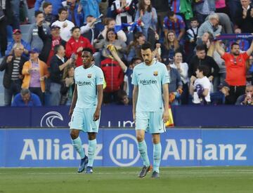 Boateng scores the opening goal for Levante. (1-0)