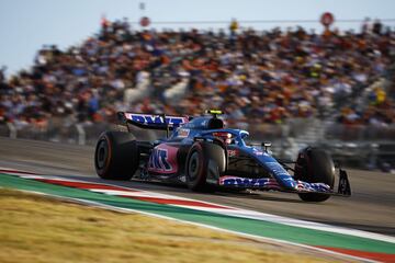 El piloto francés de Alpine, Esteban Ocon.