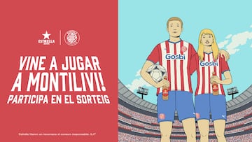 El Girona y Estrella Damm repiten con ‘el partido de las estrellas’