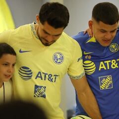 La emotiva despedida del América a ‘Sebas’, niño fan del club que falleció