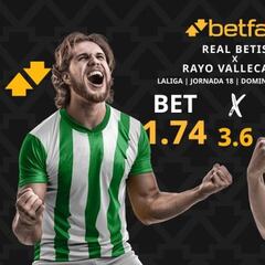 Real Betis vs. Rayo Vallecano: horario, dónde ver, pronósticos y clasificación