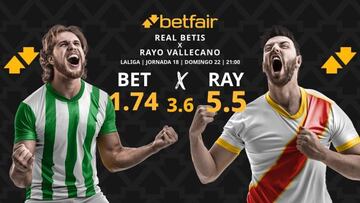 Real Betis vs. Rayo Vallecano: horario, dónde ver, pronósticos y clasificación
