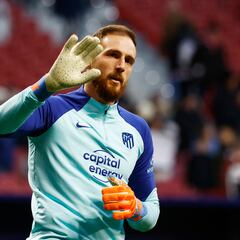 Oblak, el único portero para el Cholo